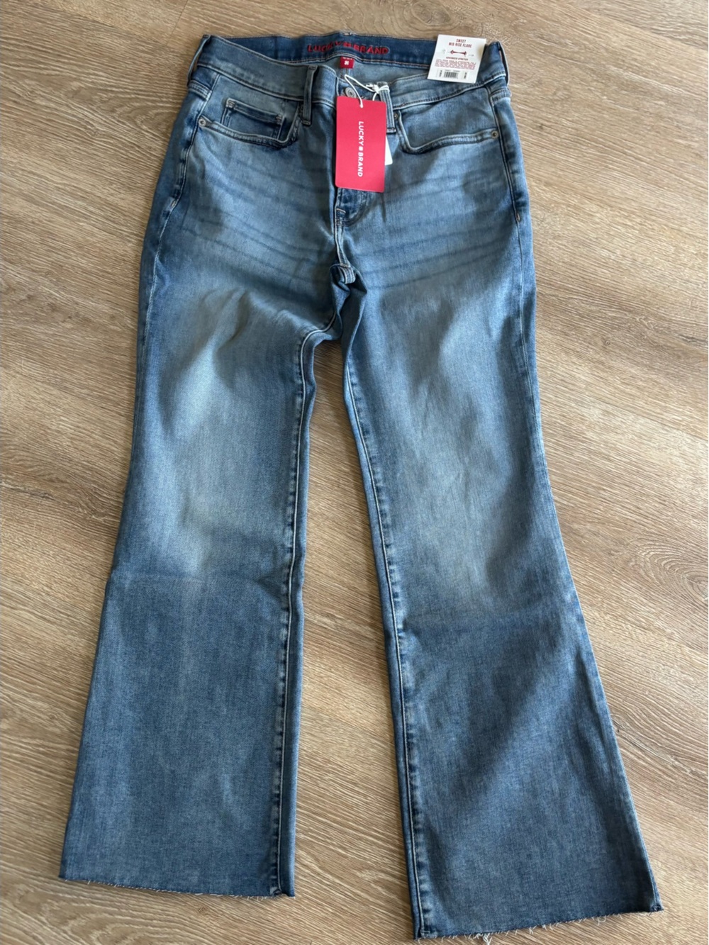 Lucky Brand Light blue women’s sweet mid rise flare leg jeans size 10/30/A